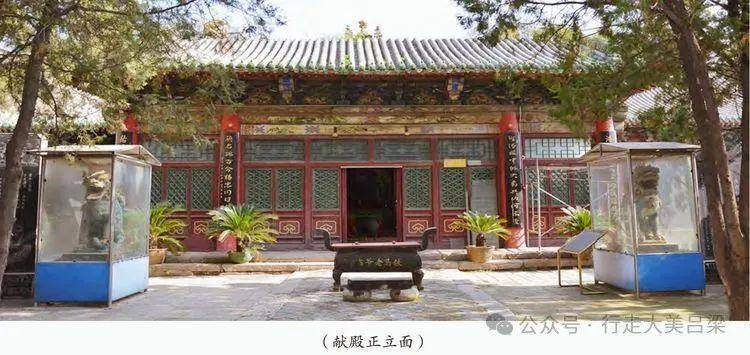 "吕梁国宝"系列㉔汾阳关帝庙_正殿_琉璃_关公