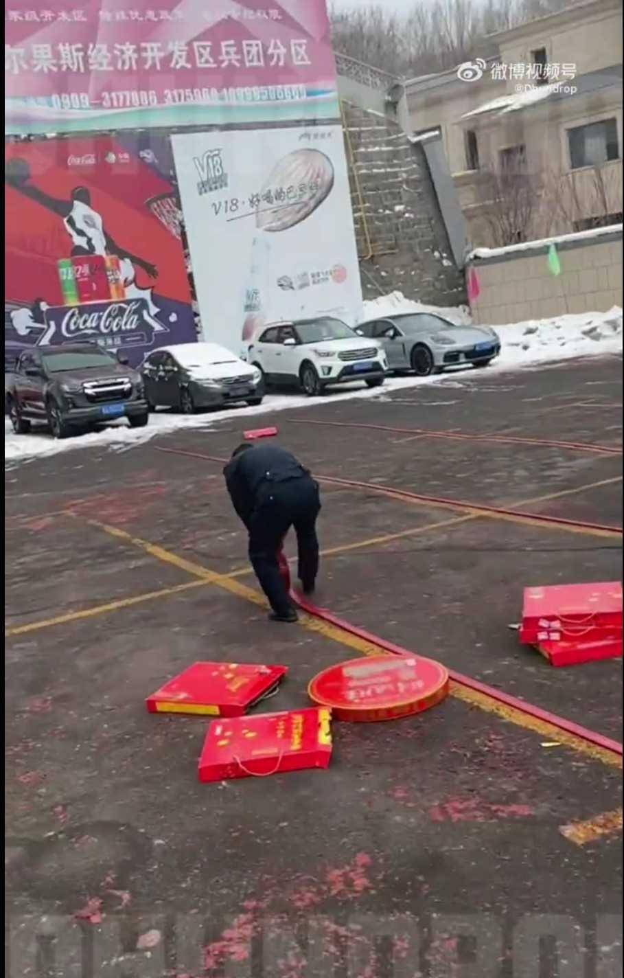 新疆队大年初七开工放16万响鞭炮,主帅邱彪给全队发贺岁_赛季_训练馆