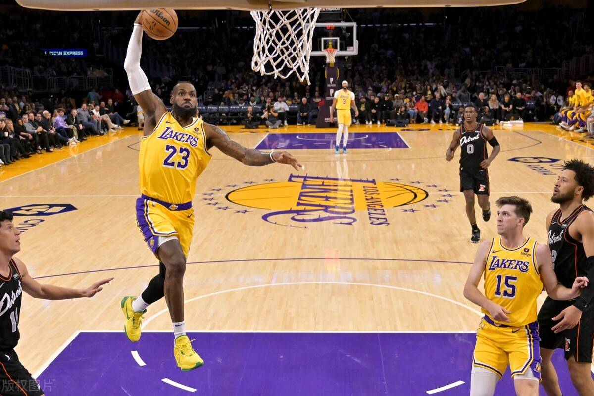 nba自由市场上,有5支球队可以承受詹姆斯1亿美元的身价_洛杉矶湖人队