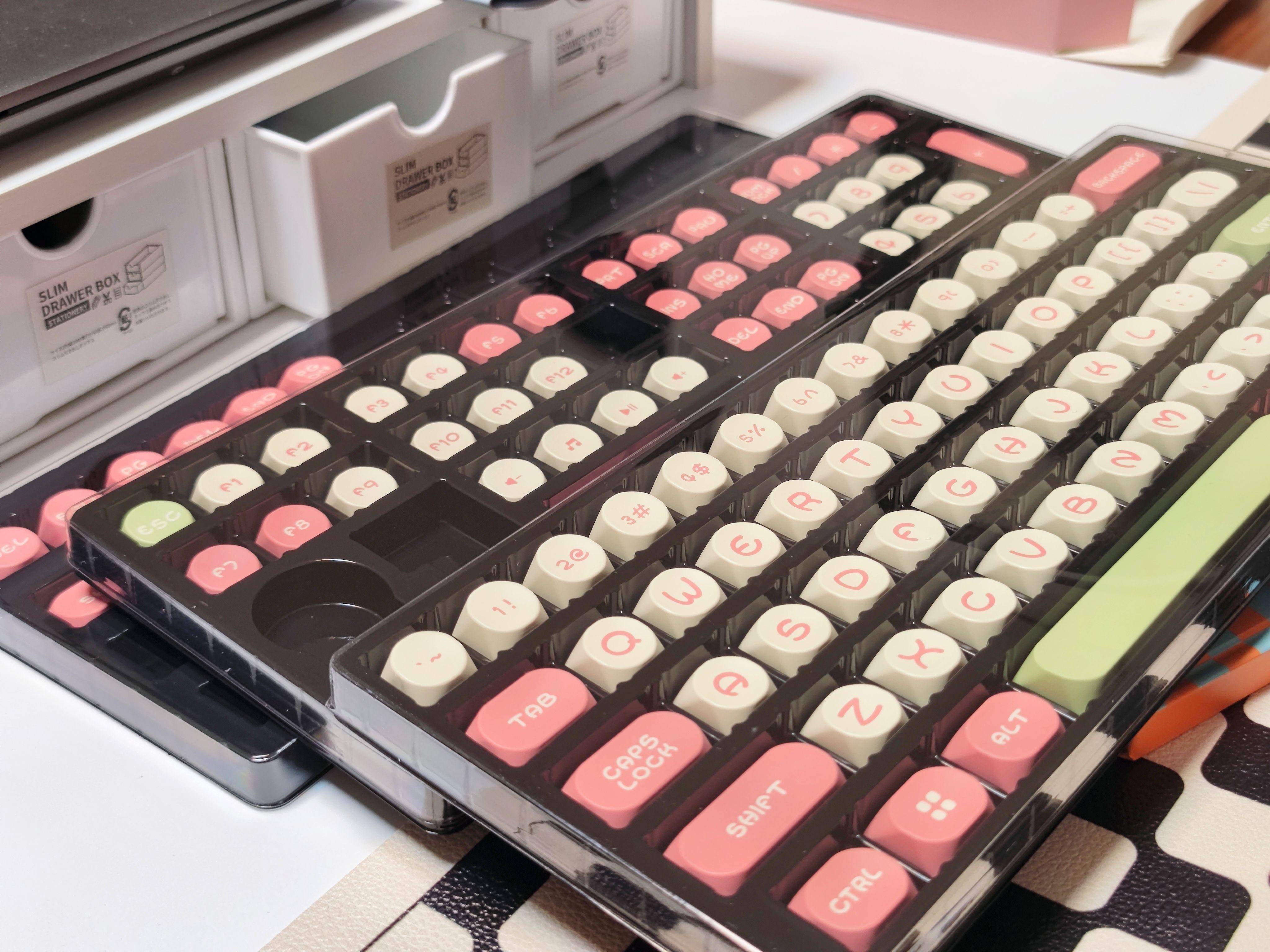 成功挖到了美丽“心情”键帽,我就不信还有哪个小仙女能无动于衷!