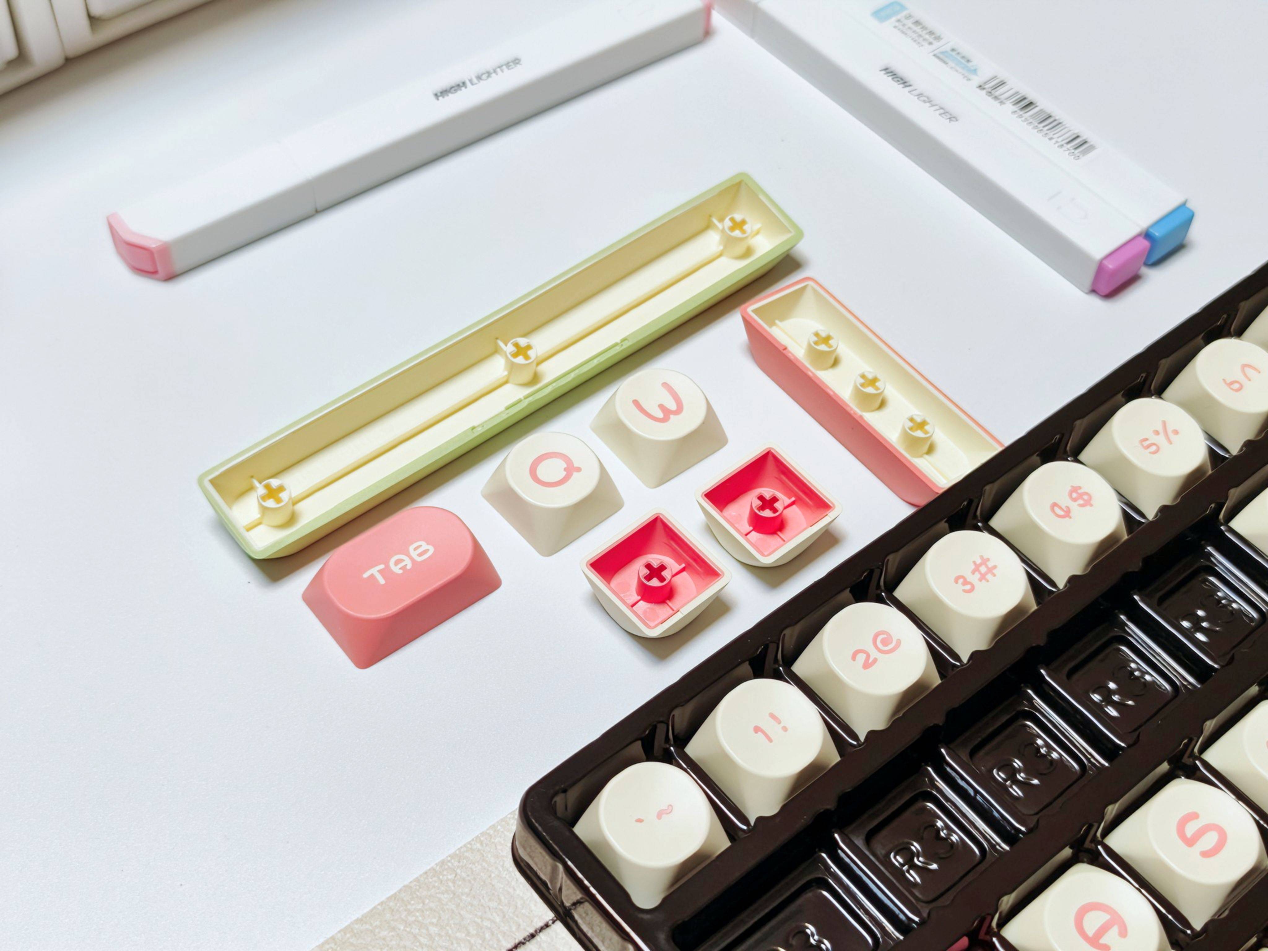 成功挖到了美丽“心情”键帽,我就不信还有哪个小仙女能无动于衷!