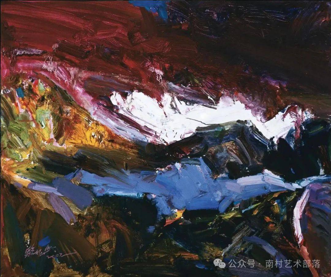 油画名家骆根兴绘画作品欣赏