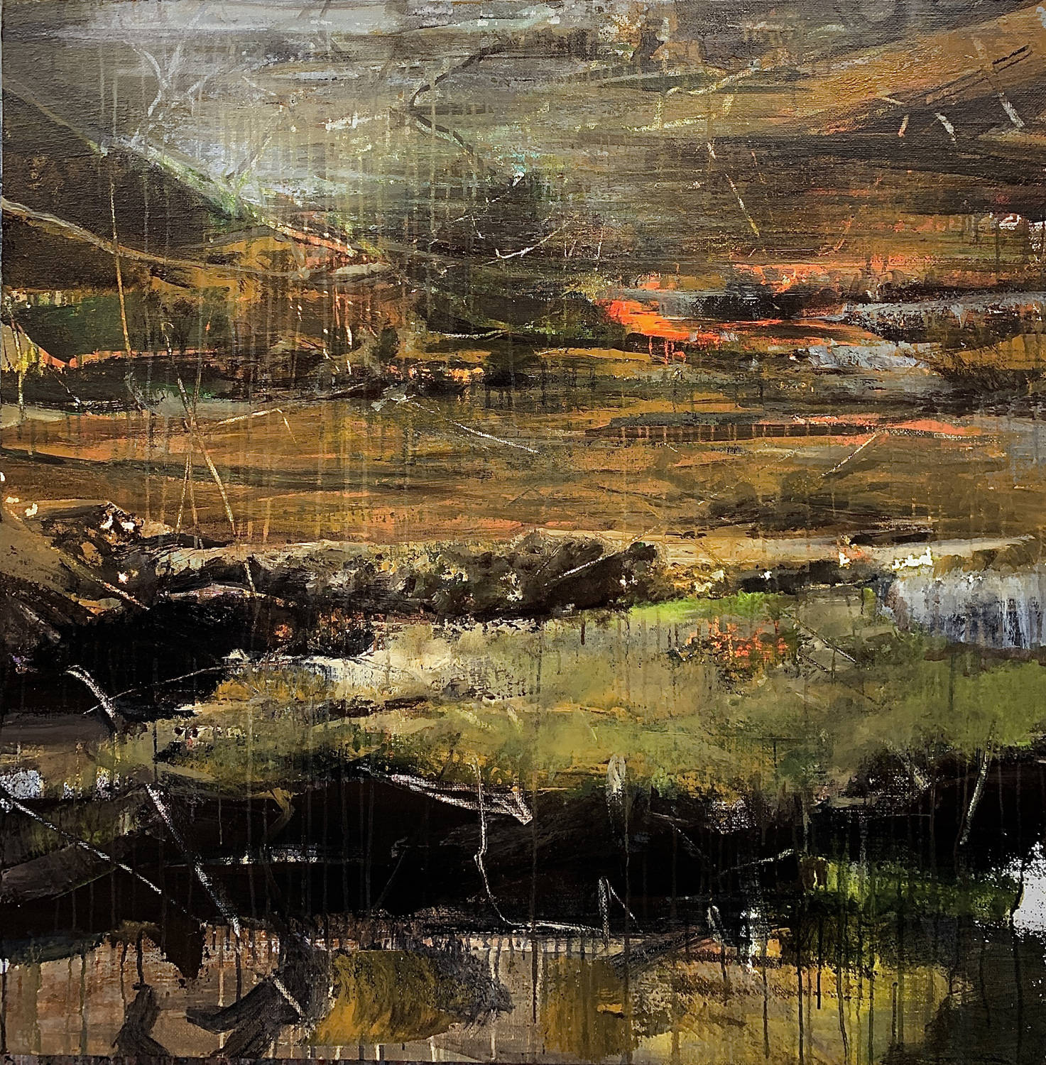 陈明华油画:色彩斑斓映人生,哲理深邃触心灵_作品_生活_先生