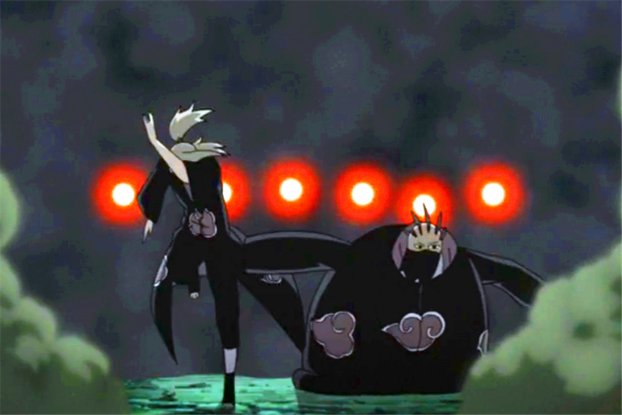 以迪达拉和蝎的实力,显然是既没有机会也没有实力单挑九大尾兽的,但是