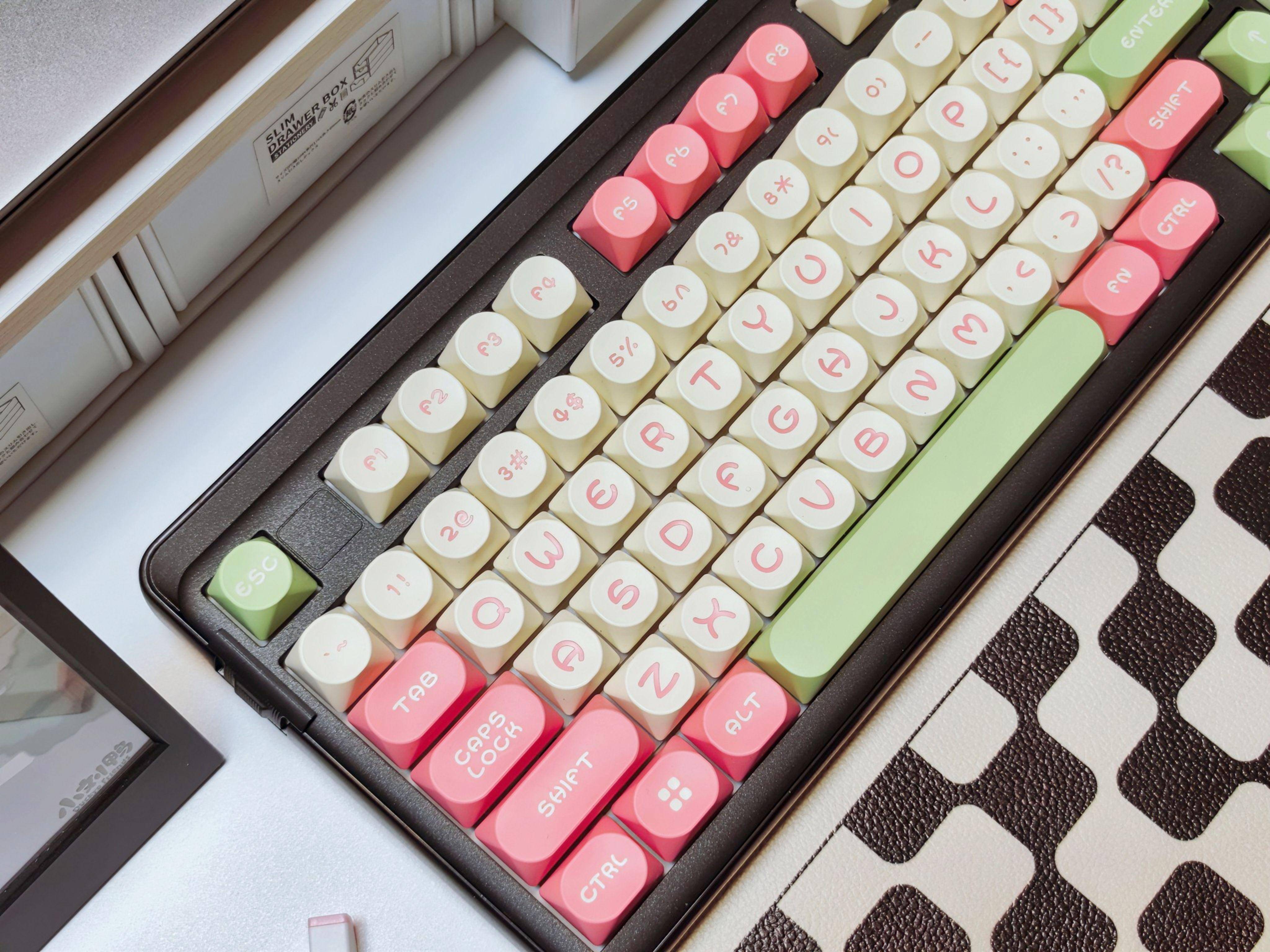 成功挖到了美丽“心情”键帽,我就不信还有哪个小仙女能无动于衷!