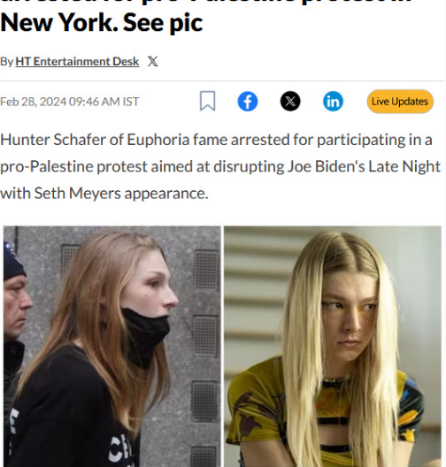 曾出演《饥饿游戏:鸣鸟与游蛇之歌》,《亢奋》的亨特·莎弗(hunter