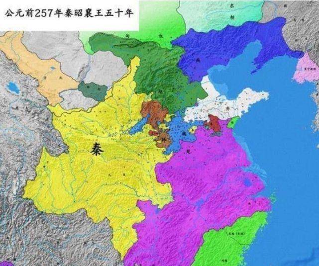 看一看秦昭襄王时期,秦国版图的变化就知道了_进攻_赵国