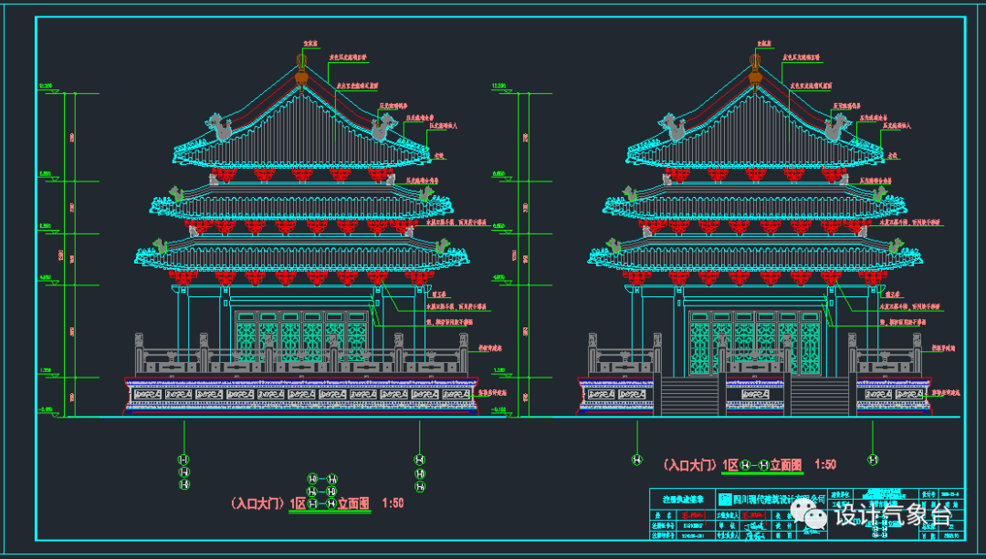 同事建了三天三夜的古建筑模型,我有一堆!_图纸_设计_结构