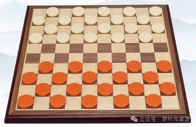 梦叶鸟桌游推荐《500款抽象棋》之西洋跳棋_棋子_玩家_双方
