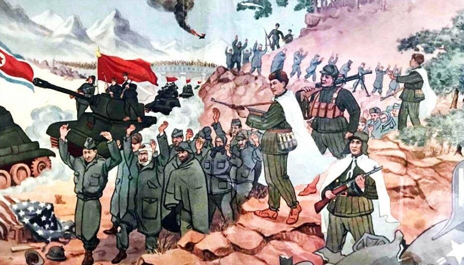怀旧50年代抗美援朝宣传画,极大鼓舞了中国人民的斗志