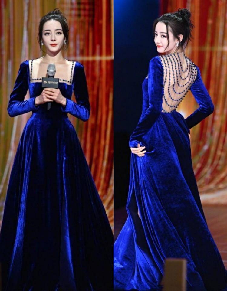 丝绒裙的魅力,只有女生才懂,鞠婧祎张小斐穿上变"人间富贵花"_时尚