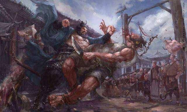 首先,让我们来看看鲁智深在瓦罐寺被生铁佛崔道成和飞天夜叉丘小乙