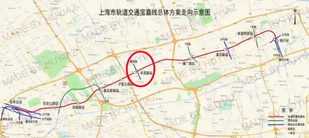 嘉闵线嘉戬公路站规划图片