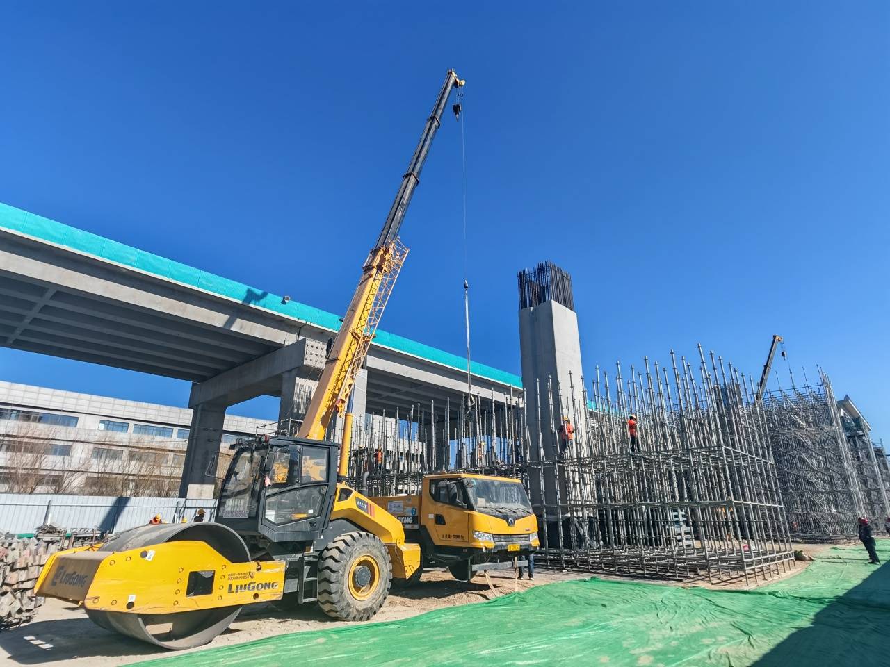 北京最大的立交桥将建在这里→_施工_工程_建设