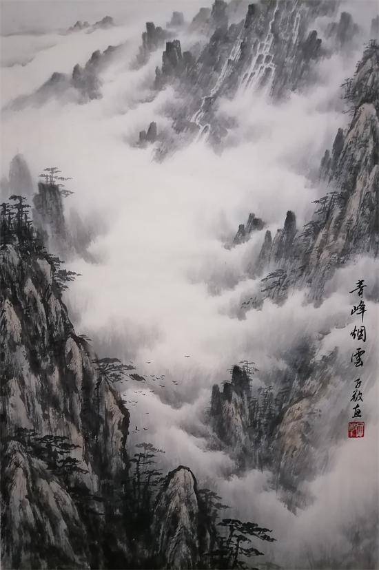 雄奇险幻忆丹青——读画家王健的写意山水_北京_作品_宝翠堂