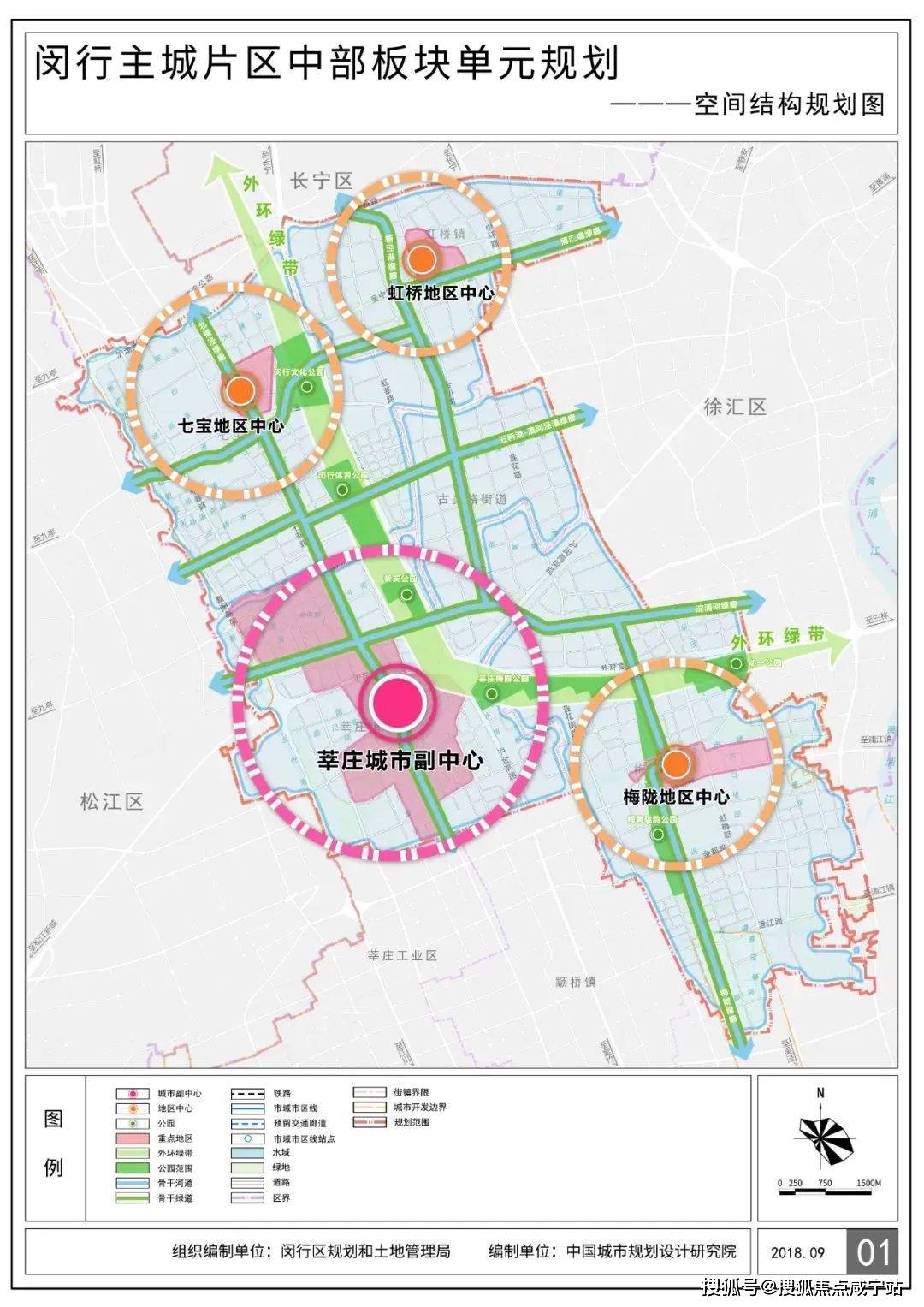 除了市级的规划利好,梅陇板块地处闵行中部,在闵行十四五规划中提出将