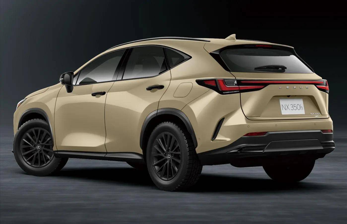 雷克萨斯nx在日本新增overtrail版本和sonic copper铜色!