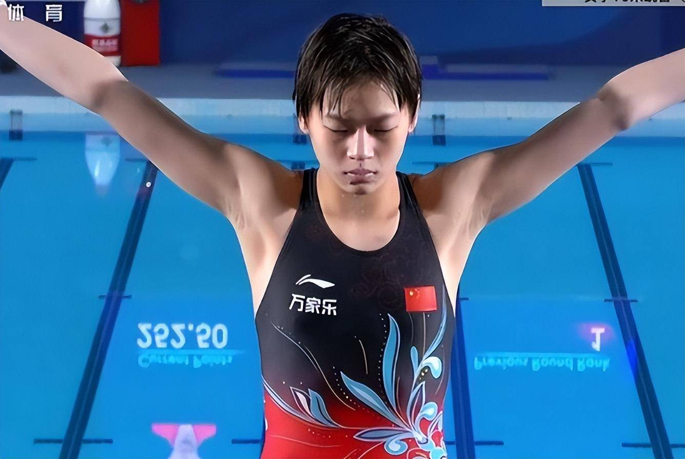 2024年中国第一金!陈芋汐先拿一冠,全红婵加油_奥运会_跳水_团体赛