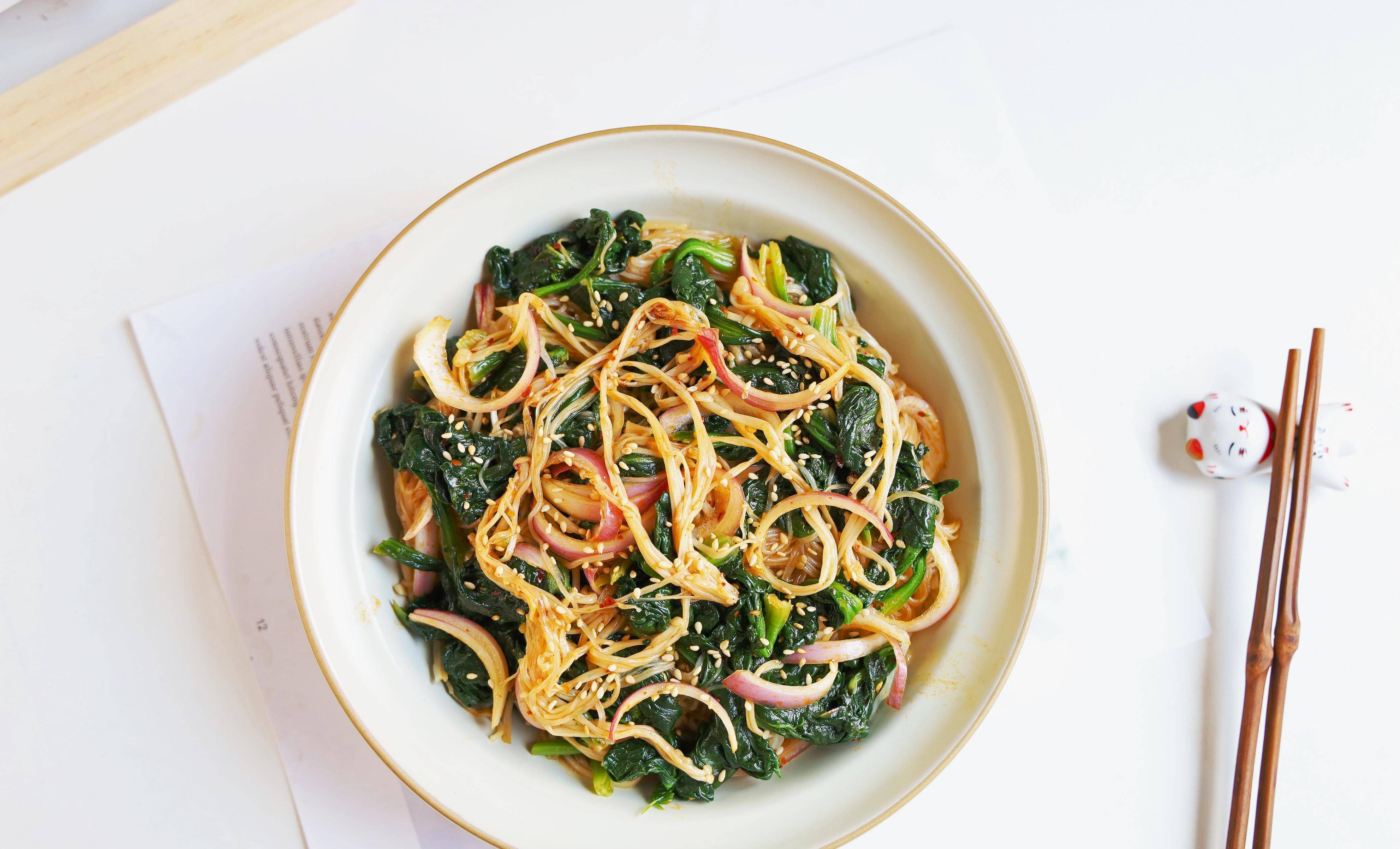 孩子就爱这个,妈妈一定要学会哦!_金针菇_辣椒粉_备用