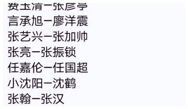 15位明星连姓都改了,女主持因为改姓道歉给爸爸?