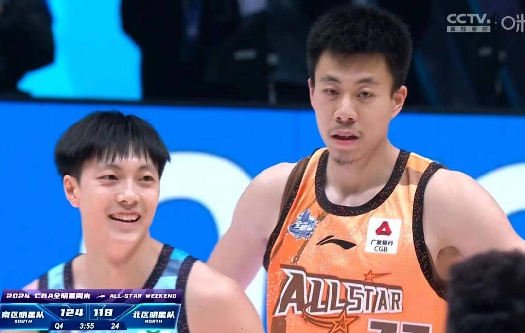 cba全明星赛:南区16分大胜,胡明轩31分荣获mvp,齐麟空砍29分!