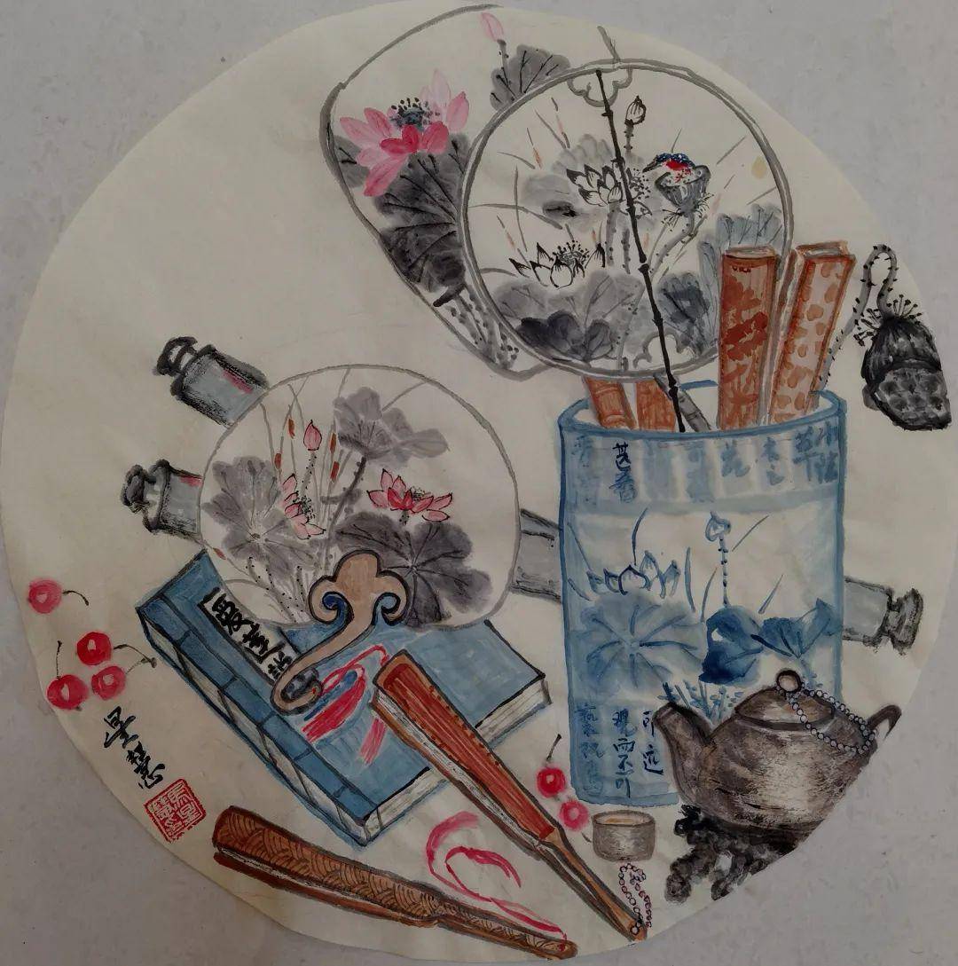小楼癸卯年诗词辑马星慧诗画