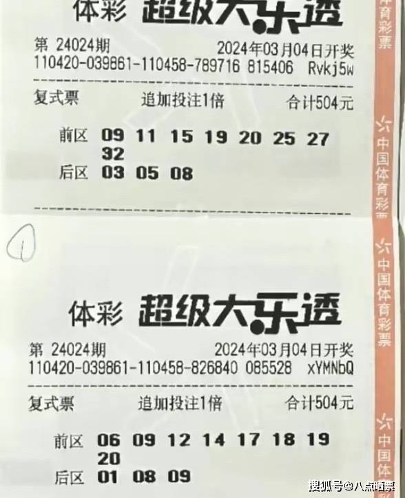 3组万元票率先亮相,大乐透24024期早间晒票,仅供欣赏._人生_挑战_成功