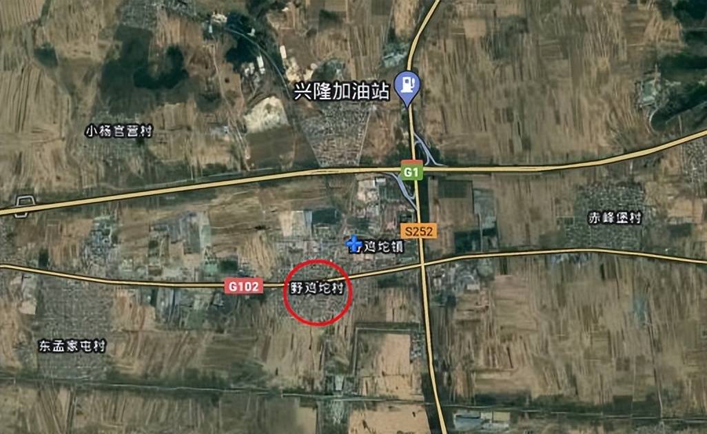 迁安野鸡坨地图图片