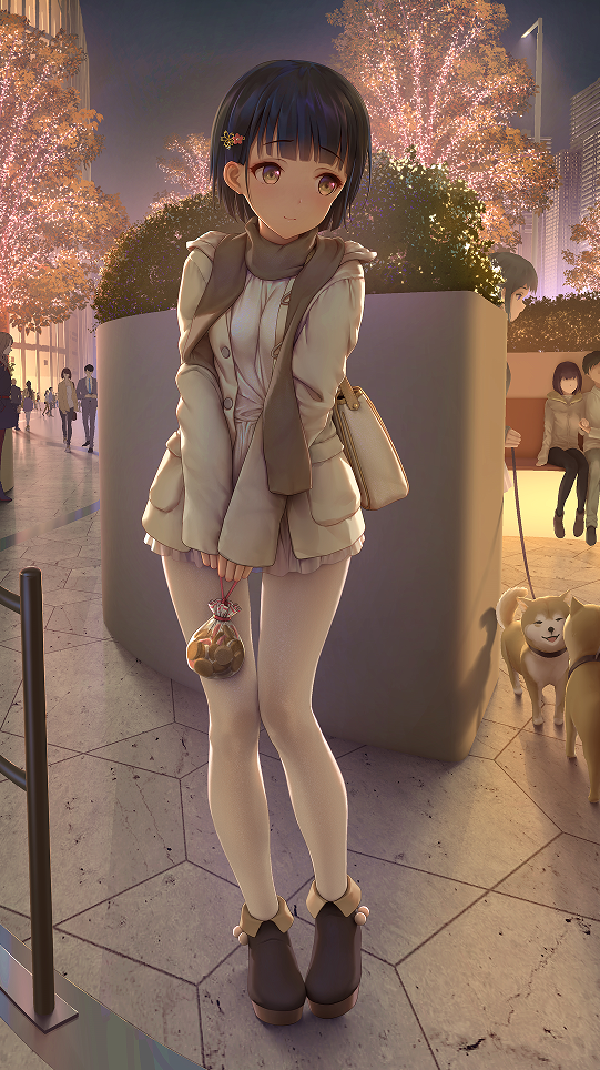 分辨率:1730 x 3595文件名:金色短发美少女 时尚学生装 4k动漫壁纸