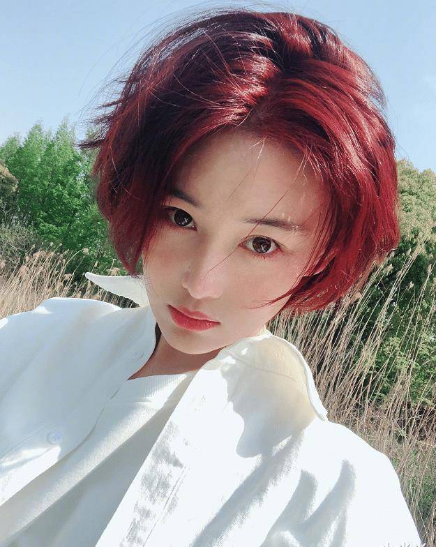 原创张馨予自己动手染发价格让人意外确定是女星的消费水平