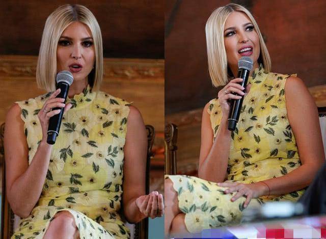 原创伊万卡不愧是名媛中的极品欧美身材穿中式旗袍美到眼睛移不开