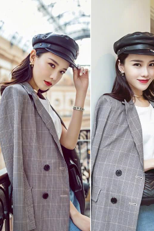 原创看了黄一琳满屏的大长腿才明白难怪穿着西装也要配条短裙