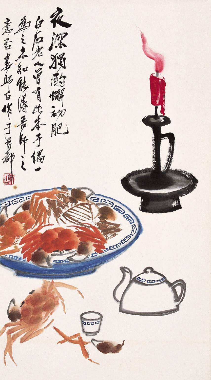 原创冷军用一个月画出的螃蟹只卖了2万块此人随便画了三只蟹卖187万