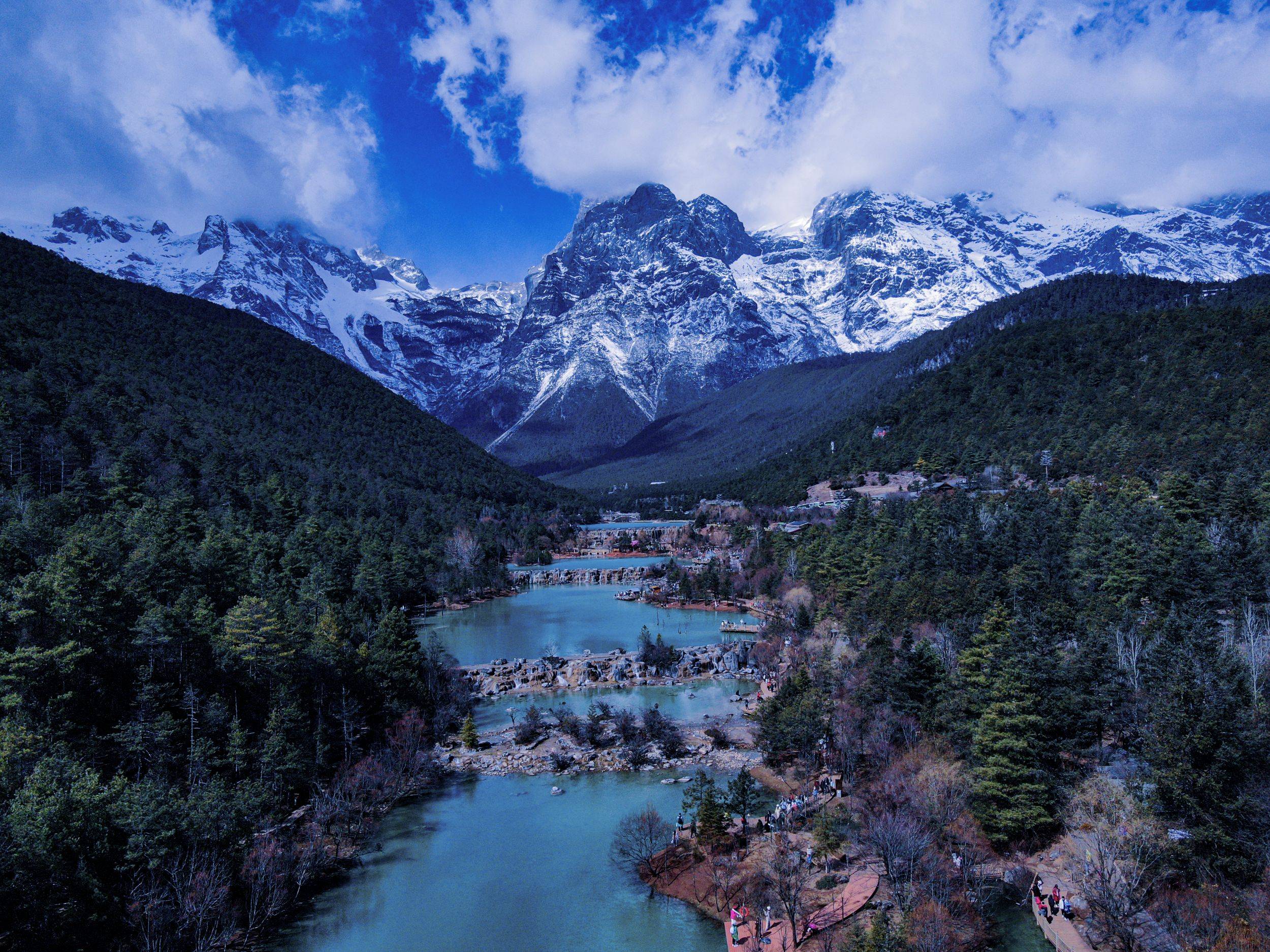 玉龙雪山 真实图片