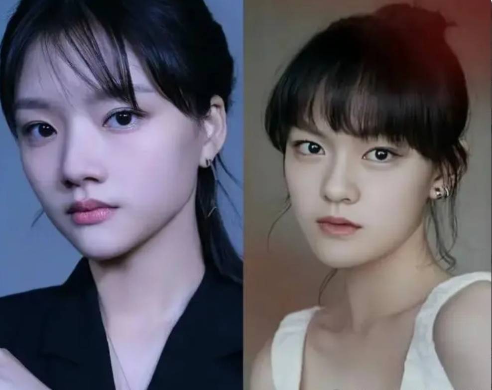 任敏与文琪:刚柔并济的视觉盛宴当你深入观察张婧仪与周也的眉眼,你会