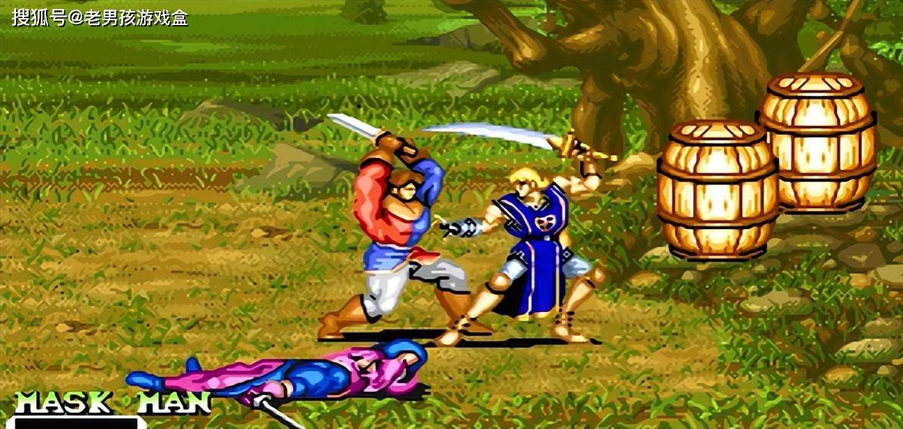 原创md水浒风云传山寨了无数街机名作的缝合怪游戏竟然还有点好玩