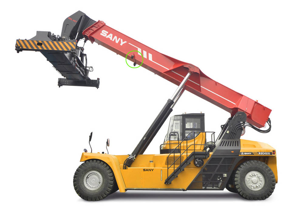 集装箱正面吊360全景/吊车360智能视频监控系统/360智能摄像机_作业