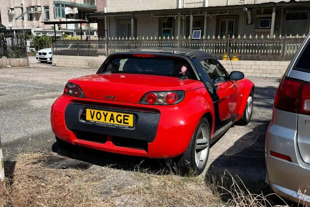 能够吓哭小孩 丨 稀有的smart roadster 452型_搜狐汽车_搜狐网