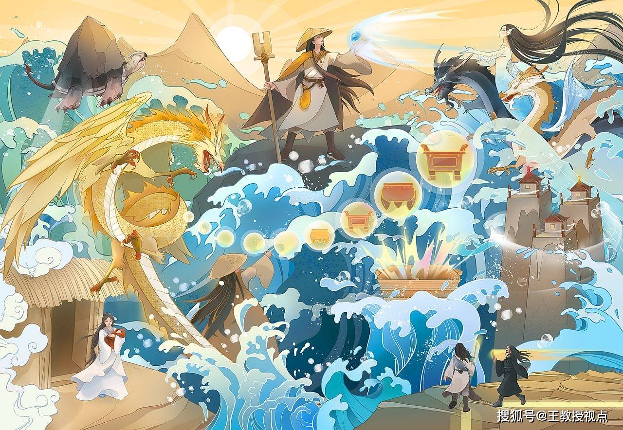 大禹治水:水利建设的典范与文化传承的瑰宝_中华民族_智慧_故事