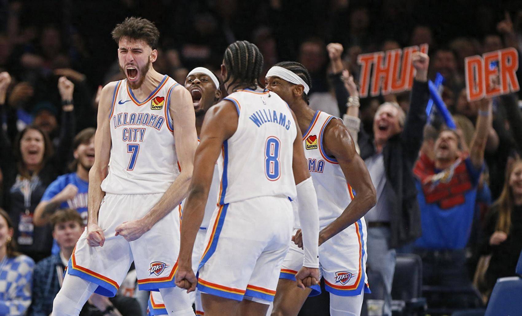 亚力山大:现在和他们还不能相提并论,他们是了不起的篮球运动员_雷霆