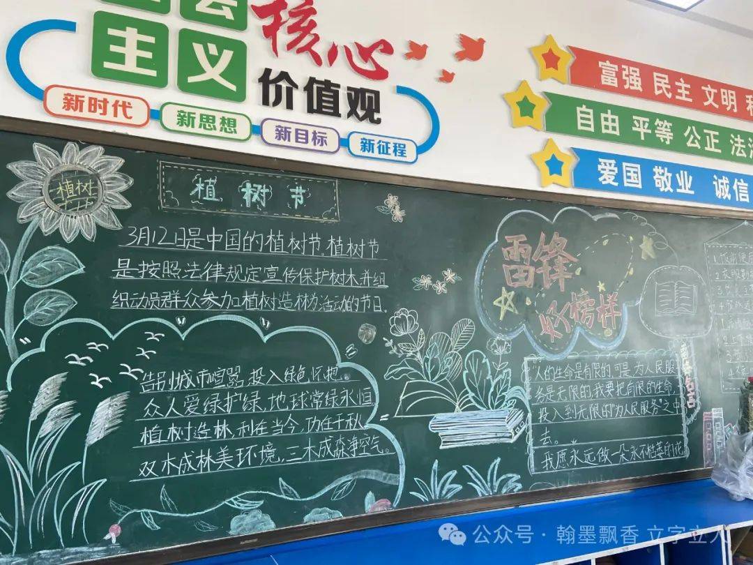 方寸板报展风采 文化育人润无声——双桥小学开展黑板报评比活动