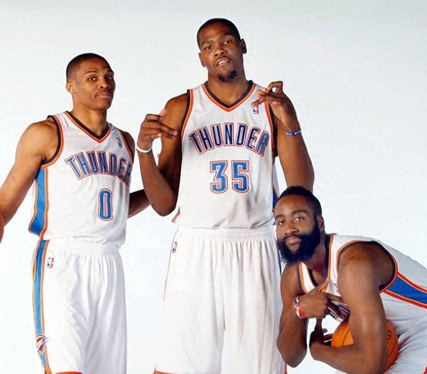 原创5胜0负三巨头爆锤骑士杜兰特378死神降临哈登要迎糟糕结局