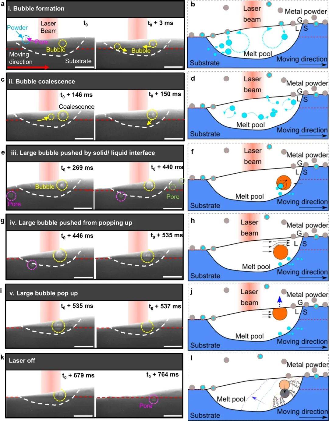 naturecommunications定向能沉积增材制造过程中的孔隙演化机制