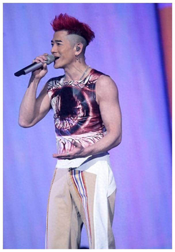 方媛全家陪伴郭富城演唱会两女儿欢快挥手活泼俏皮