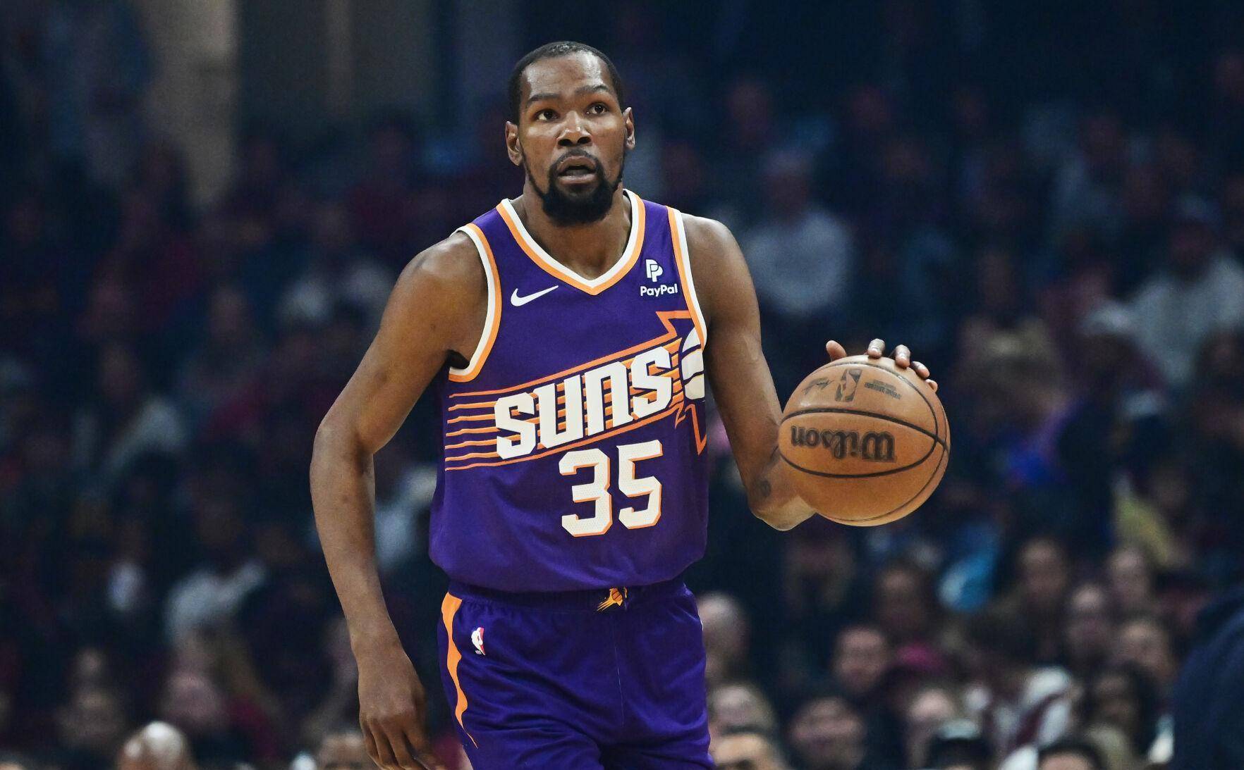 nba常规赛:三巨头88分太阳大逆转骑士 杜兰特37分布克复出27 7_命中