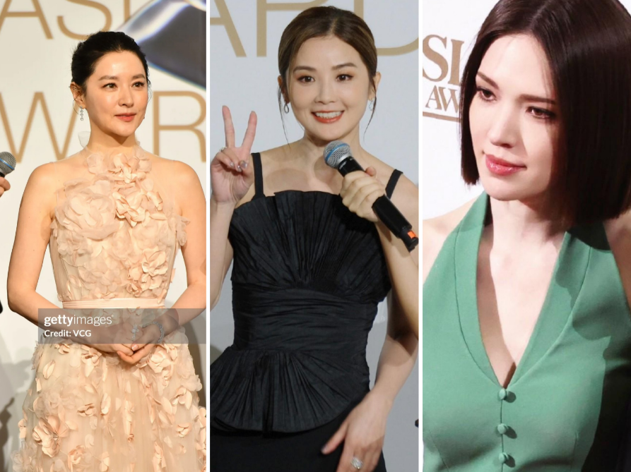 原创香港这一夜躲过了赵丽颖蒋勤勤我却被42岁劣迹艺人惊艳了