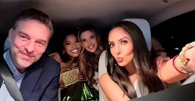 科比家族亲密团聚瓦妮莎展现年轻美丽加索尔友情暖心