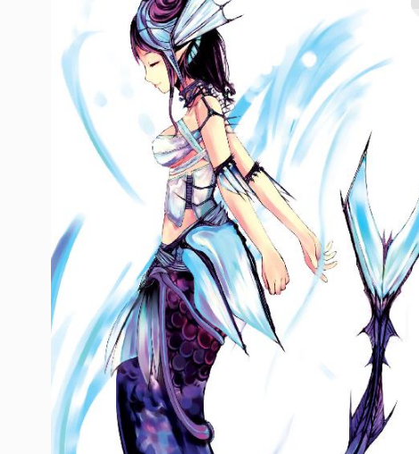 十二星座化身美人鱼每个都像一幅画天秤座好仙好梦幻