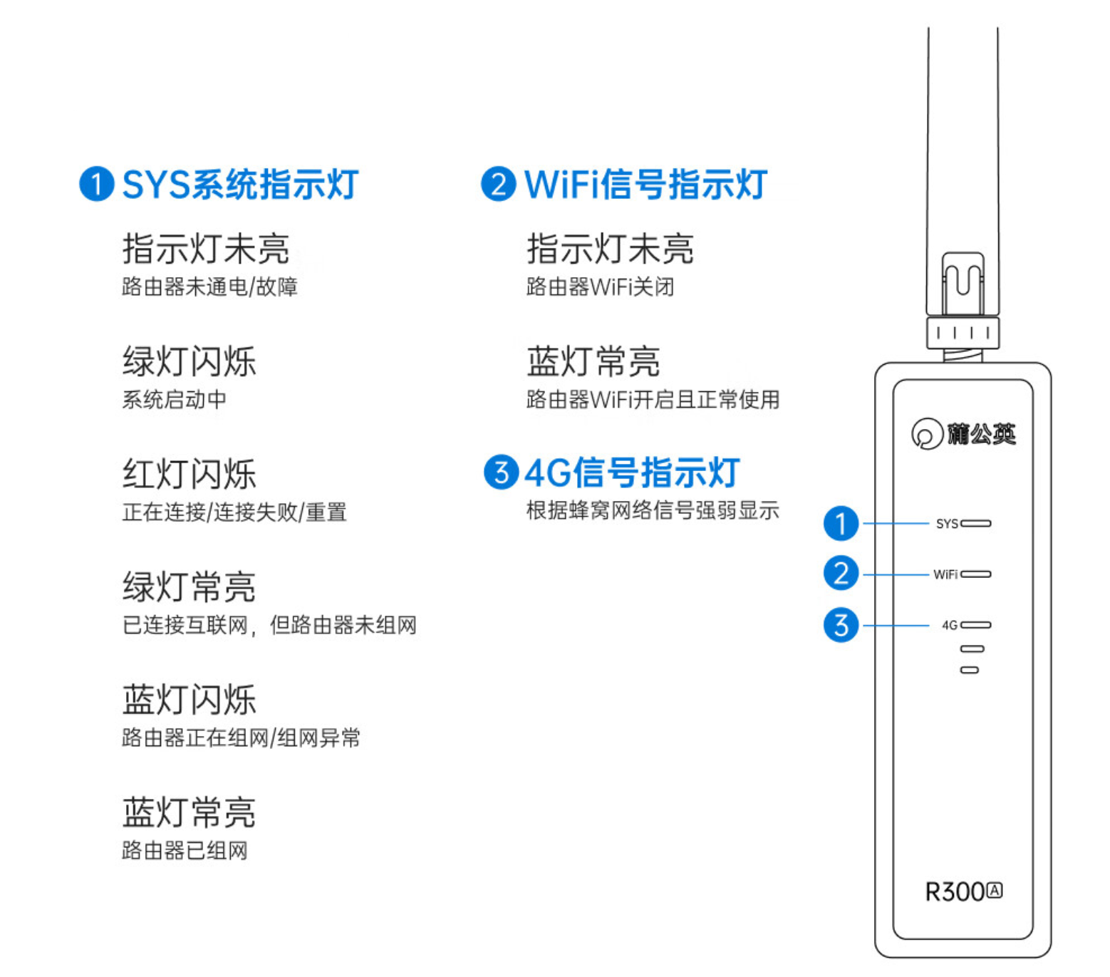 中兴路由器的灯亮图解图片