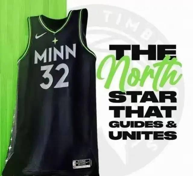 群狼出动-明尼苏达森林狼队城市版球衣鉴赏